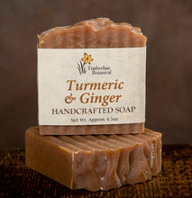 Load image into Gallery viewer, Turmeric & Ginger Handcrafted Soap