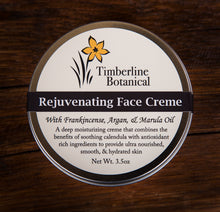 Load image into Gallery viewer, Rejuvenating Face Creme using antioxidant rich ingredients and pure frankincense essential oil, 3.5oz