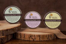 Load image into Gallery viewer, Eucalyptus, lavender, & ylang ylang moisturizing body cremes using all natural ingredients, 3.5oz