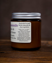Load image into Gallery viewer, Lavender Chamomile whipped tallow aloe vera face creme ingredients
