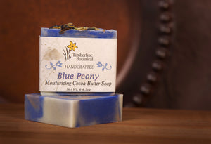 Blue Peony Soap