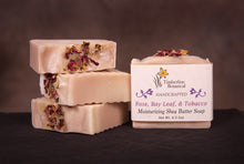 Load image into Gallery viewer, Rose, Tobacco, and Bay Leaf Soap
