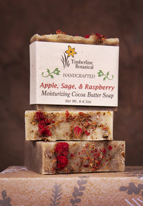 Apple, Sage, & Raspberry Soap