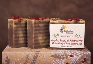 Apple, Sage, & Raspberry Soap